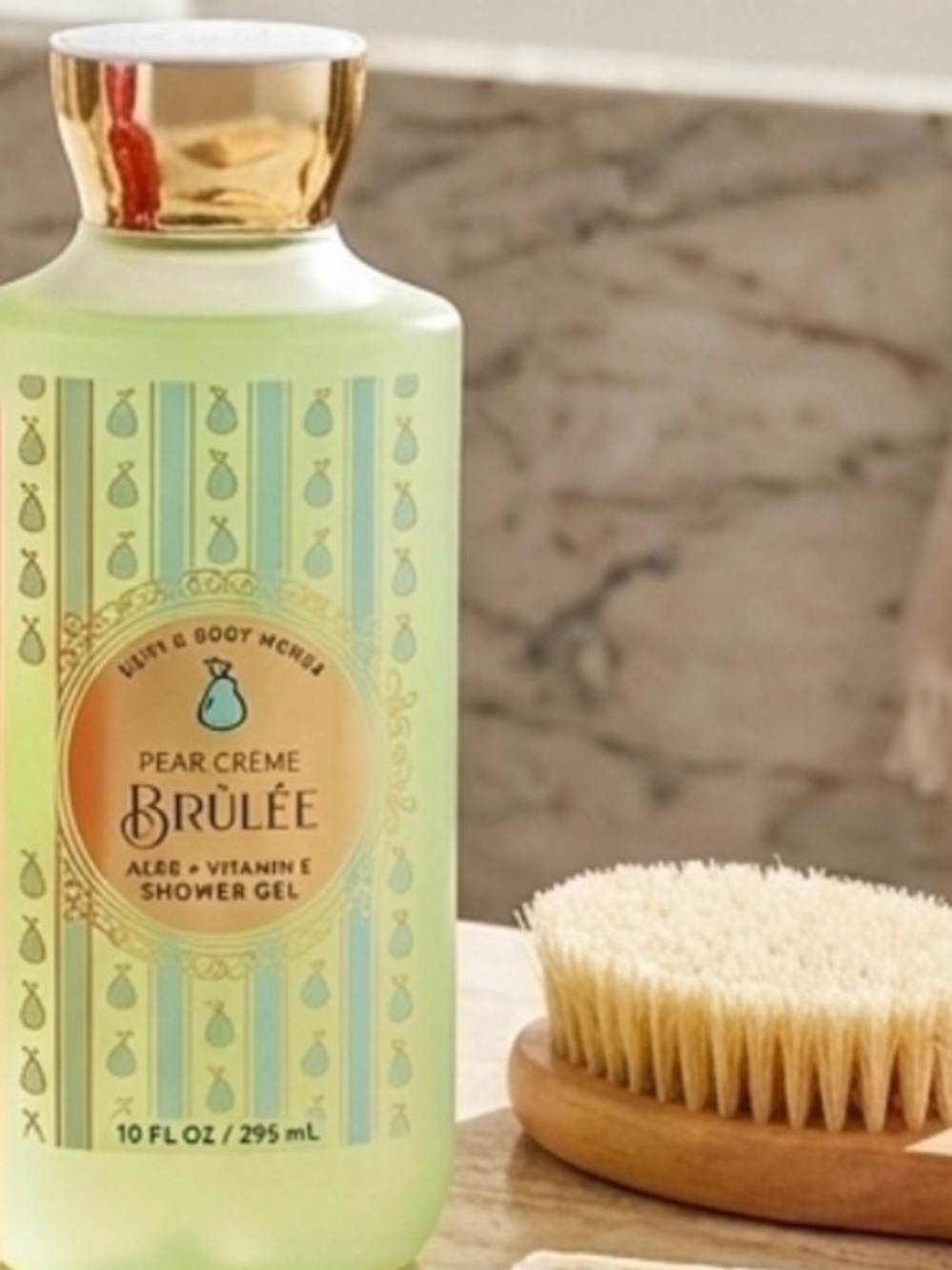 Discontinued Bath & Body Works Pear Brûlée Shower Gel